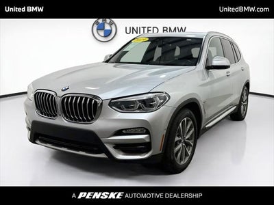 2019 BMW X3 AWD Xdrive30i 4DR Sports Activity Vehicle