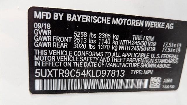 2019 BMW X3 xDrive30i