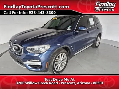 2018 BMW X3 AWD Xdrive30i 4DR SUV