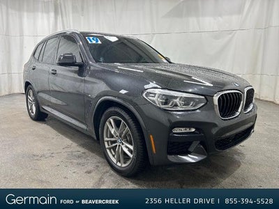 2019 BMW X3 AWD Xdrive30i 4DR Sports Activity Vehicle