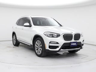 2019 BMW X3 with Mineral White Metallic Exterior