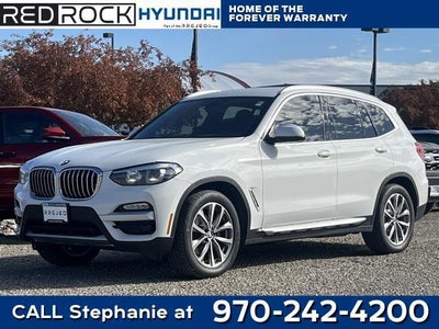 2019 BMW X3 AWD Xdrive30i 4DR Sports Activity Vehicle