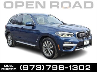 2018 BMW X3 with Phytonic Blue Metallic Exterior