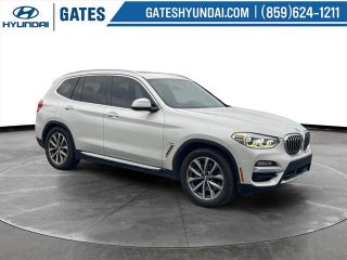 2019 BMW X3 with Mineral White Metallic Exterior