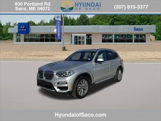 2018 BMW X3 with Glacier Silver Metallic Exterior