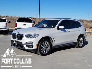 2018 BMW X3 with Mineral White Metallic Exterior