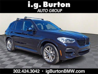 2021 BMW X3 with Carbon Black Metallic Exterior