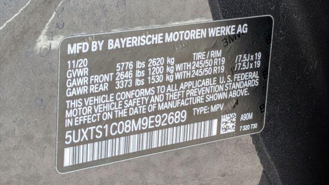 2021 BMW X3 xDrive30e