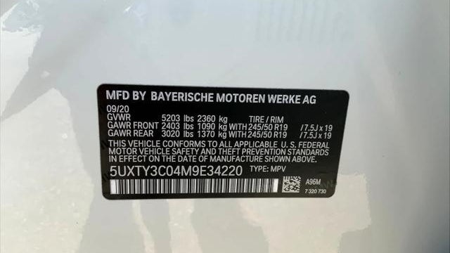 2021 BMW X3 sDrive30i