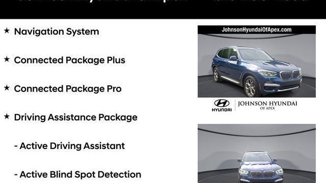 2020 BMW X3 sDrive30i