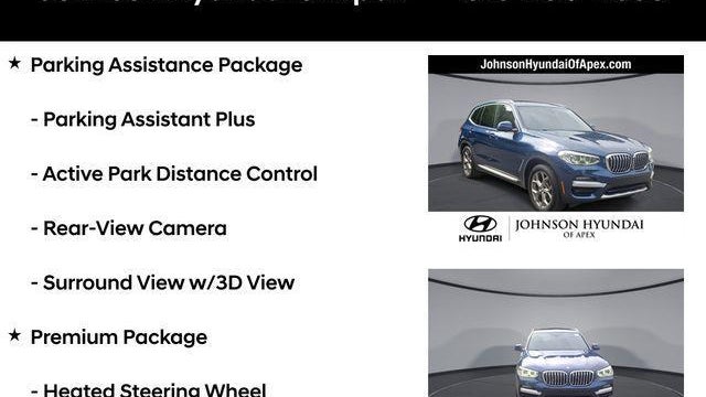 2020 BMW X3 sDrive30i