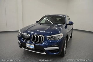 2021 BMW X3 with Phytonic Blue Metallic Exterior