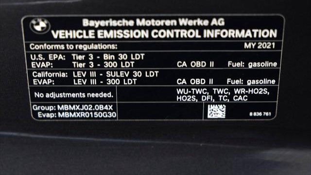 2021 BMW X3 sDrive30i