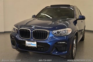 2021 BMW X3 with Phytonic Blue Metallic Exterior