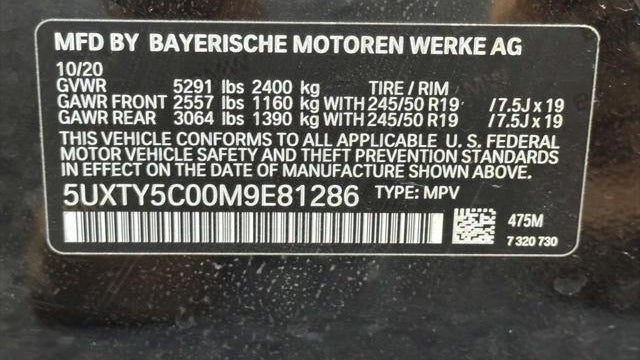 2021 BMW X3 xDrive30i
