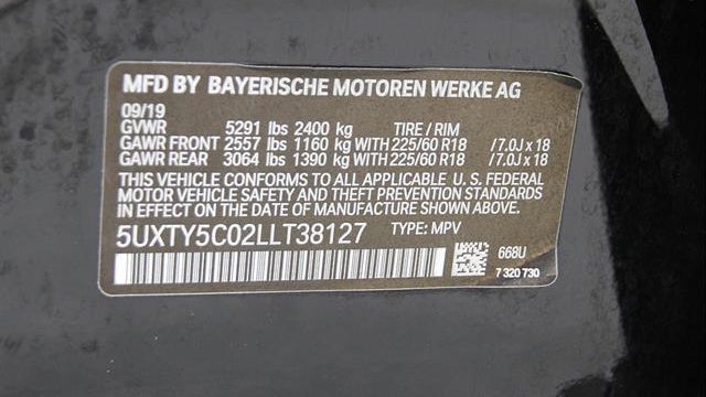 2020 BMW X3 xDrive30i
