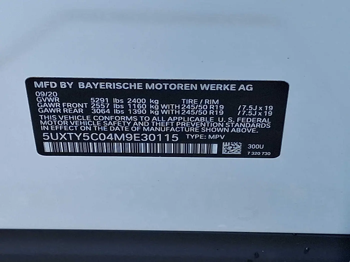 2021 BMW X3 - $17,497