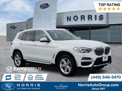 Photo of a 2020 BMW X3 AWD Xdrive30i 4DR Sports Activity Vehicle for sale