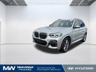 2021 BMW X3 with Glacier Silver Metallic Exterior