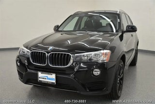 2017 BMW X3 with Black Sapphire Metallic Exterior