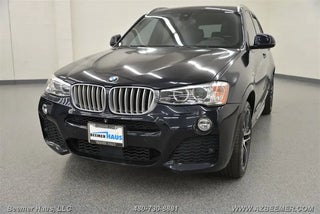 2017 BMW X3 with Carbon Black Metallic Exterior