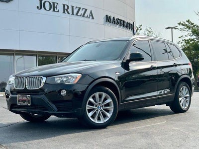 2017 BMW X3 AWD Xdrive28i 4DR SUV