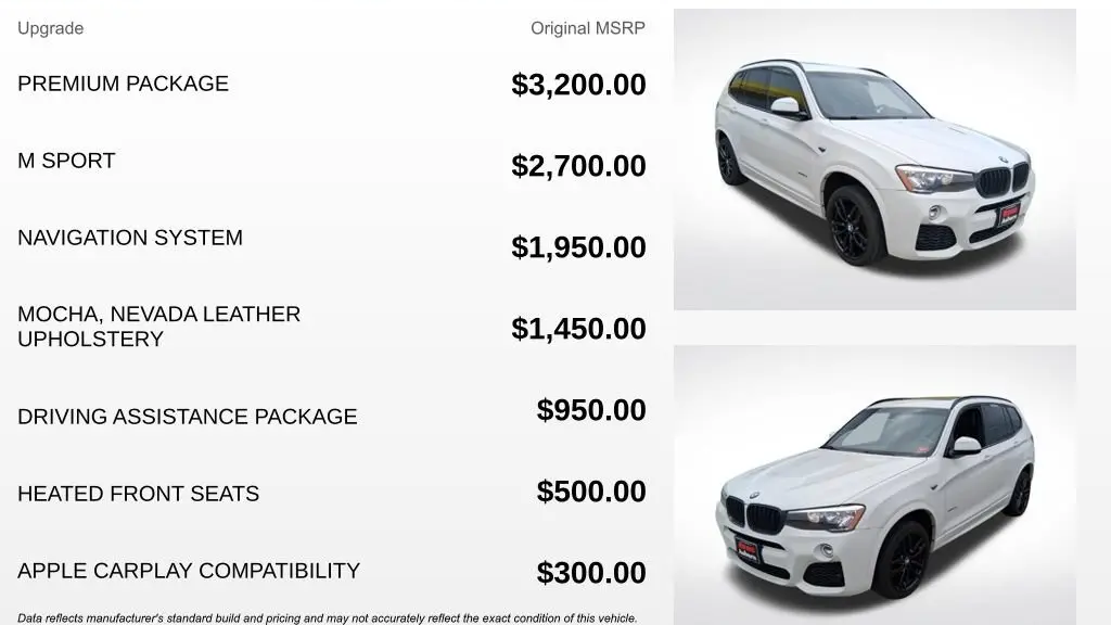 2017 BMW X3 xDrive28i