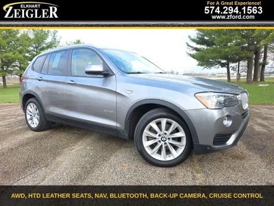 2016 BMW X3 AWD Xdrive28i 4DR SUV