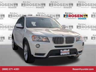 2014 BMW X3 with Alpine White Exterior