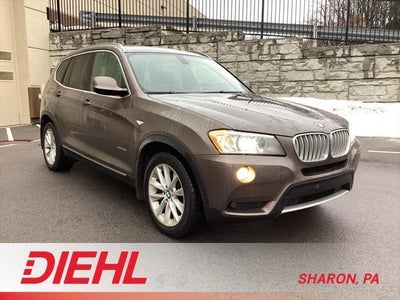 2013 BMW X3 AWD Xdrive28i 4DR SUV