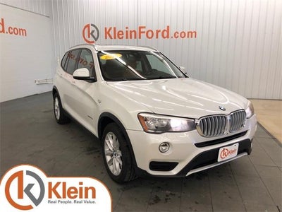 2016 BMW X3 AWD Xdrive28d 4DR SUV