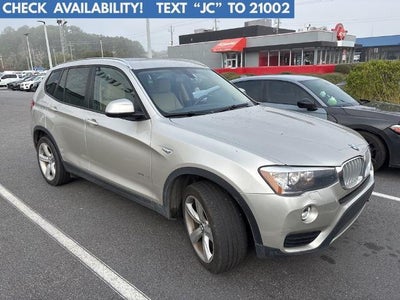 2017 BMW X3 Sdrive28i 4DR SUV