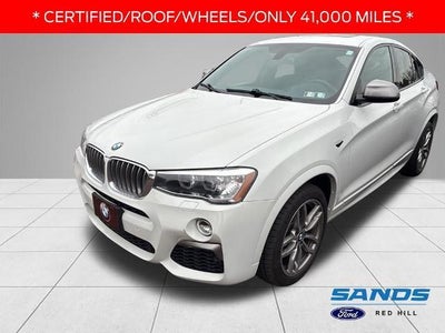 2017 BMW X4 AWD M40I 4DR SUV