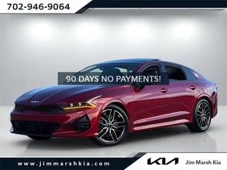 2022 Kia K5 with Passion Red Exterior