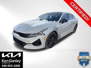 2023 Kia K5 with Wolf Gray Exterior