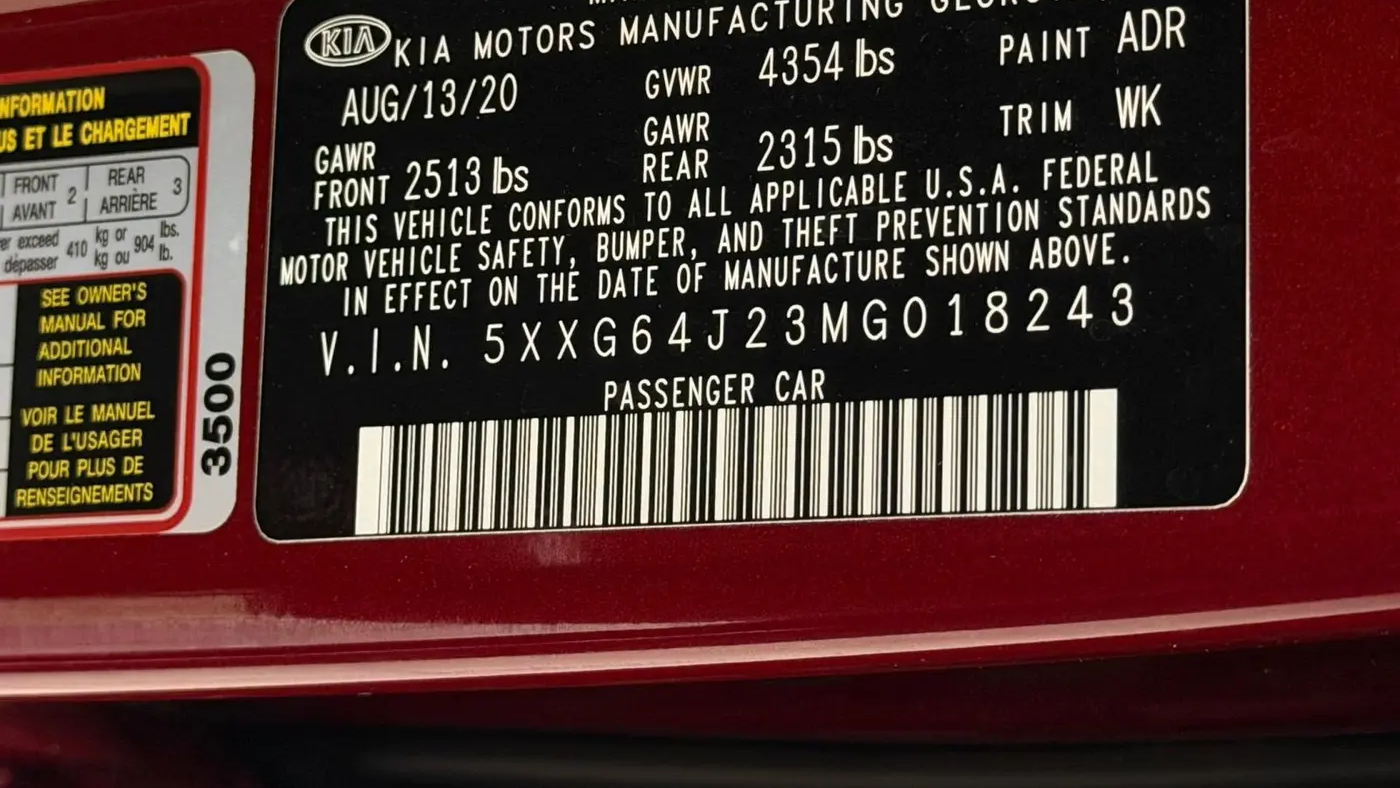 2021 Kia K5 GT-Line