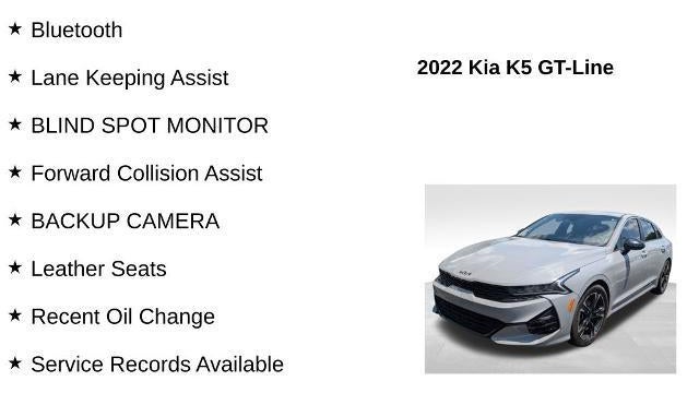 2022 Kia K5 GT-Line