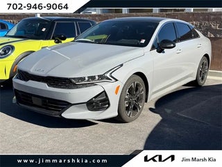 2023 Kia K5 with Wolf Gray Exterior