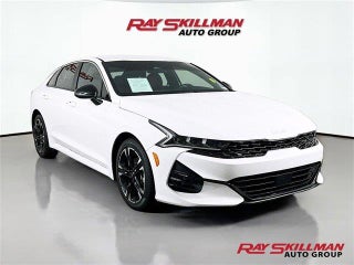 2024 Kia K5 with Glacial White Pearl Exterior