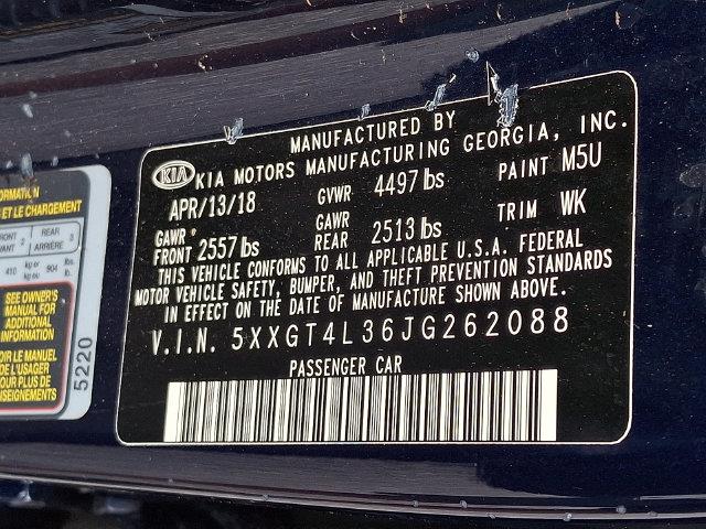 2018 Kia Optima - $10,830