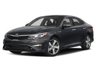 2019 Kia Optima with Platinum Graphite Exterior