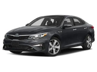 2019 Kia Optima with Horizon Blue Exterior