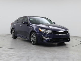 2019 Kia Optima with Horizon Blue Exterior