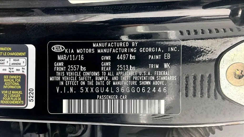 2016 Kia Optima EX