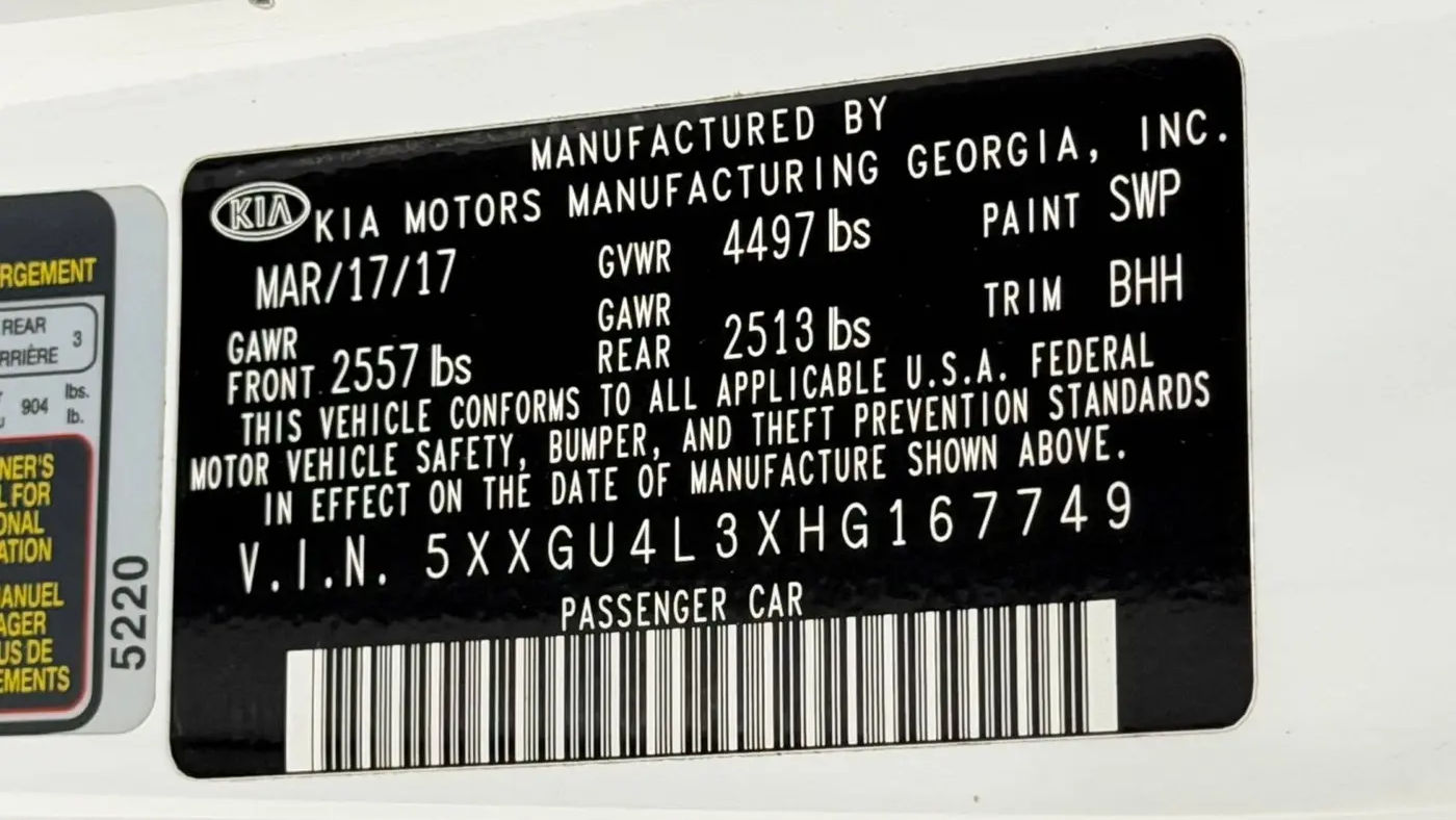 2017 Kia Optima EX