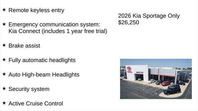 Preowned 2026 Kia Sportage LX for Sale