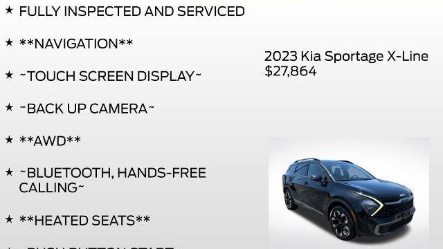 2023 Kia Sportage X-Line