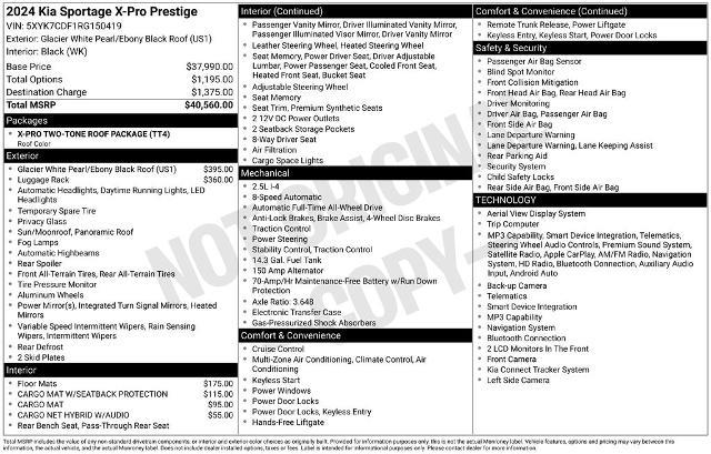 2024 Kia Sportage - $27,791