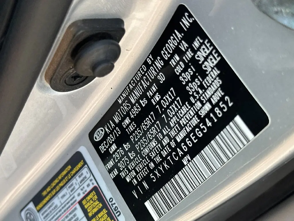 2014 Kia Sorento - $7,205