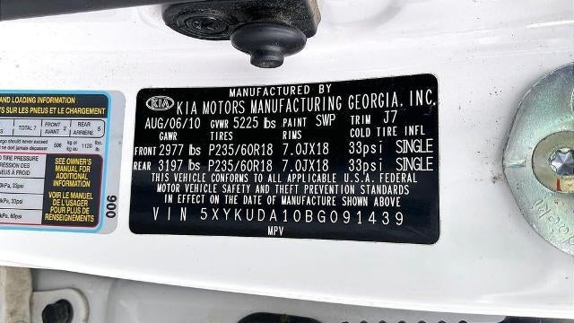 2011 Kia Sorento EX